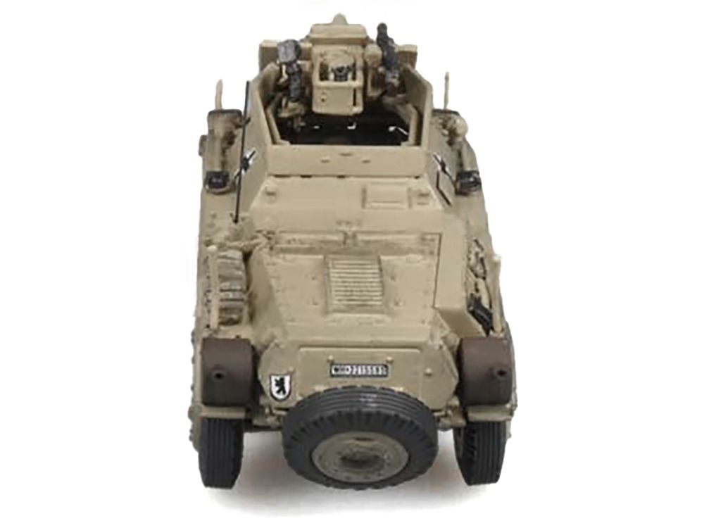 Sd.Kfz. 234/3 Armored Vehicle "#0 3rd Panzer Division Hungary" (1945) German Army 1/72 Diecast Model by Panzerstahl view 5