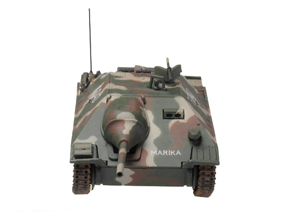 Hetzer (Mid Prod) Tank Destroyer "T-040 Marika 2nd Hungarian Panzer Division Balaton" (1945) German Army 1/72 Diecast Model by Panzerstahl view 3