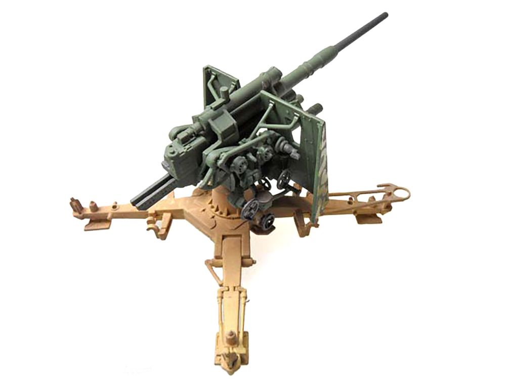 8.8cm Flak36 Gun "FlaRgt. Hermann Goring Sicily" (1943) German Army 1/72 Diecast Model by Panzerstahl view 2