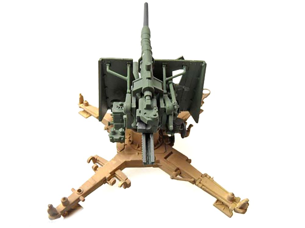 8.8cm Flak36 Gun "FlaRgt. Hermann Goring Sicily" (1943) German Army 1/72 Diecast Model by Panzerstahl view 5