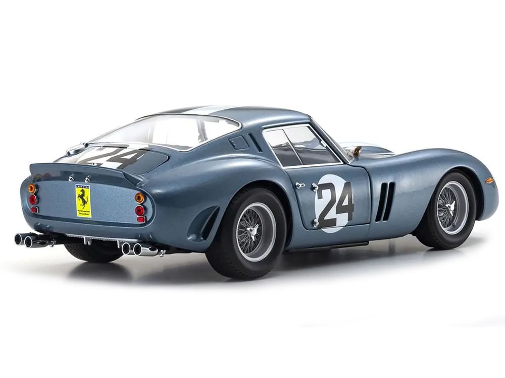 Ferrari 250 GTO #24 Phil Hill - Olivier Gendebien 2nd Place "Sebring 12 Hours" (1962) 1/18 Diecast Model Car by Kyosho view 5