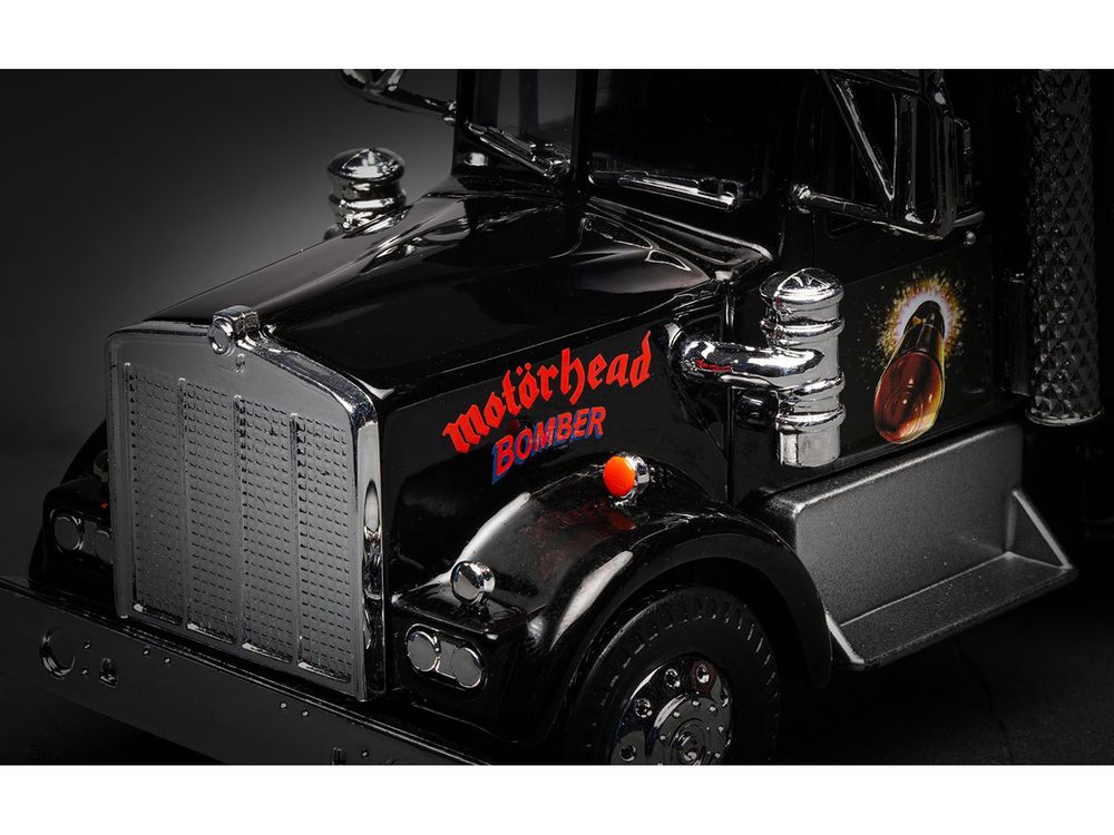 "Motorhead Bomber" Transport Truck Black 1/50 Diecast Model by Corgi view 2