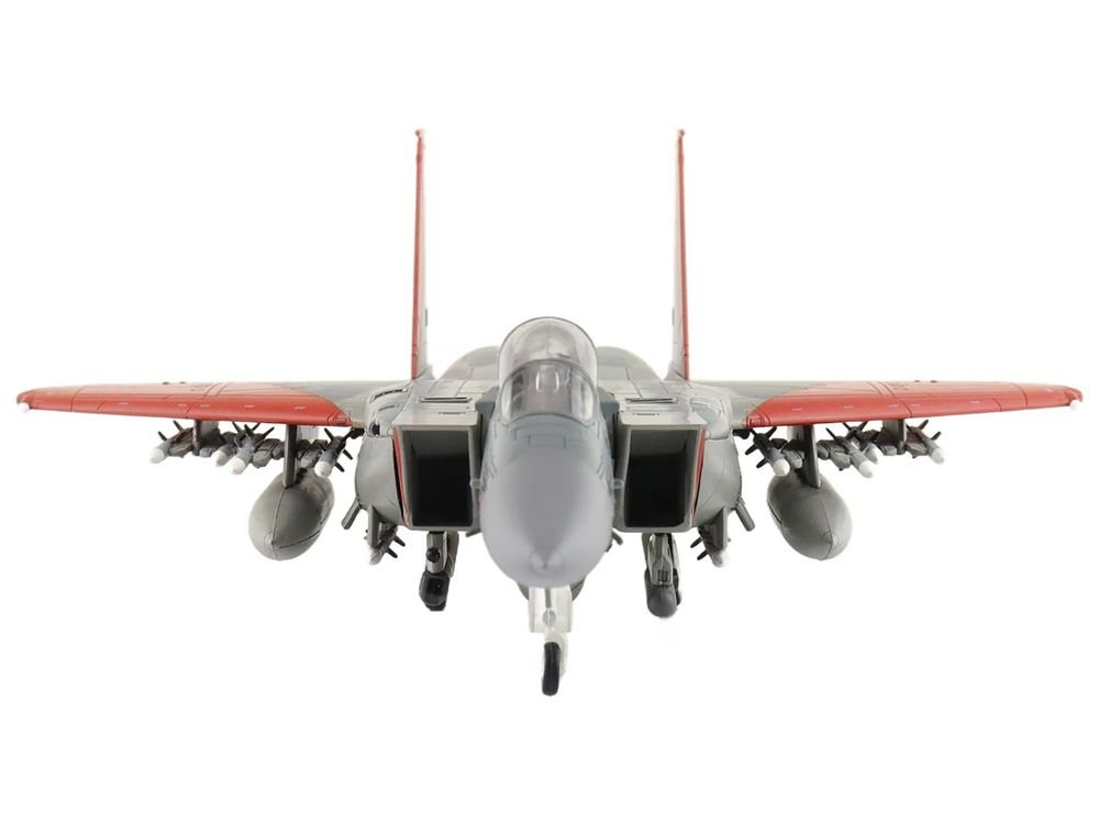 Boeing F-15SA (Saudi Advanced) Eagle Fighter Aircraft "12-1002 USAF Test Markings" (2018) Saudi Royal Air Force "Air Power Series" 1/72 Diecast Model by Hobby Master view 3
