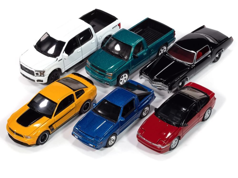 Auto World Premium 2025 Release 1 Set A of 6 pieces 1/64 Diecast Model Cars by Auto World view 2