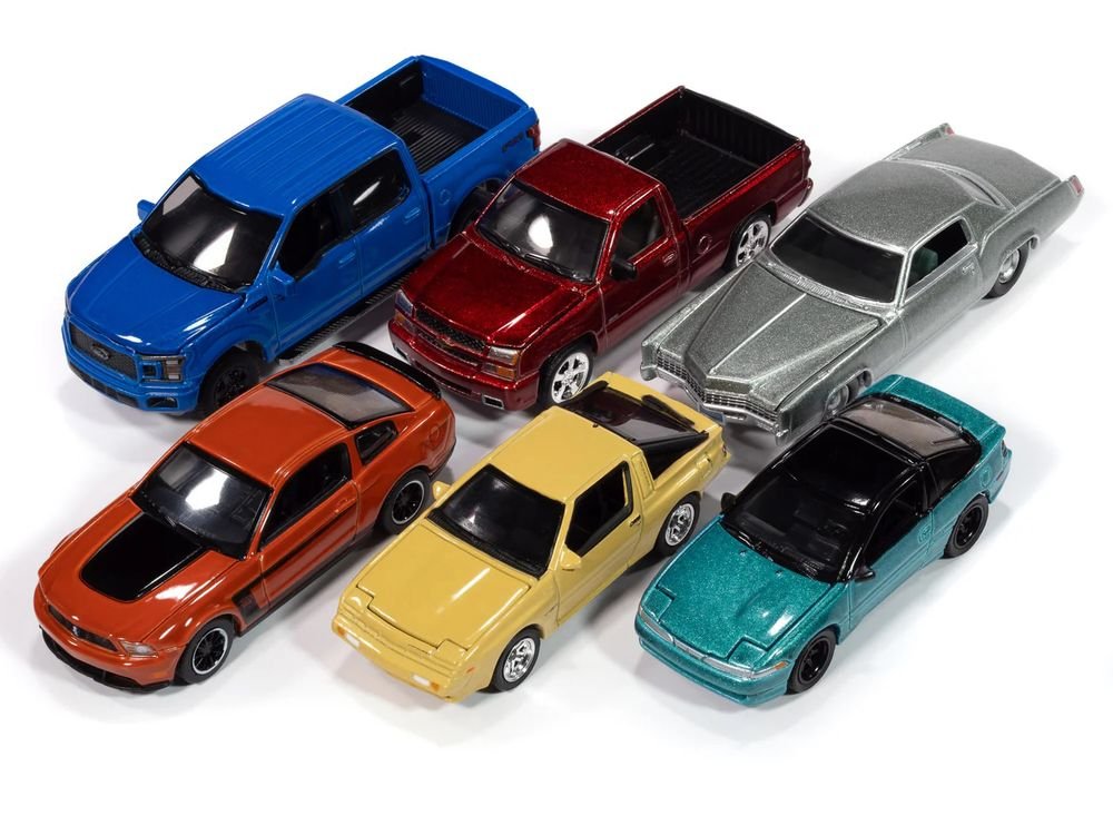 Auto World Premium 2025 Release 1 Set B of 6 pieces 1/64 Diecast Model Cars by Auto World view 2