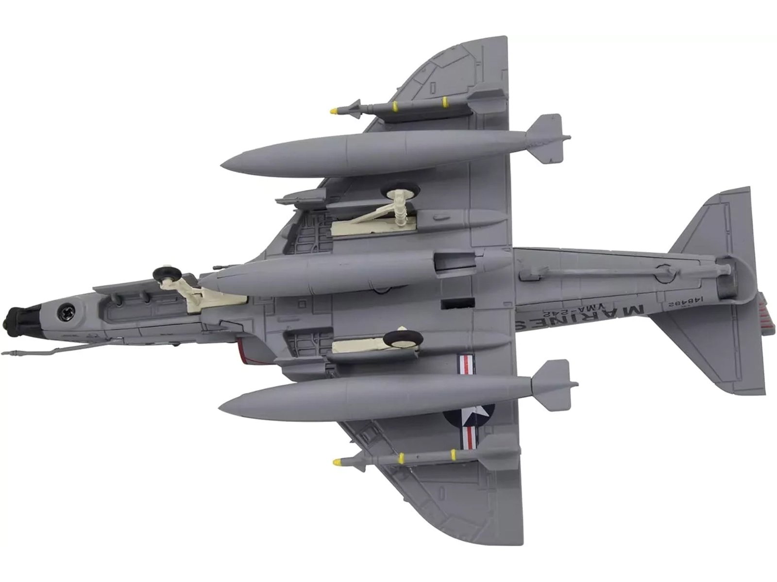 Douglas A-4D Skyhawk Aircraft "VMA-242 Bats NAS Key West 1962 Missile Crisis" United States Marine Corps 1/72 Diecast Model Airplane view 4