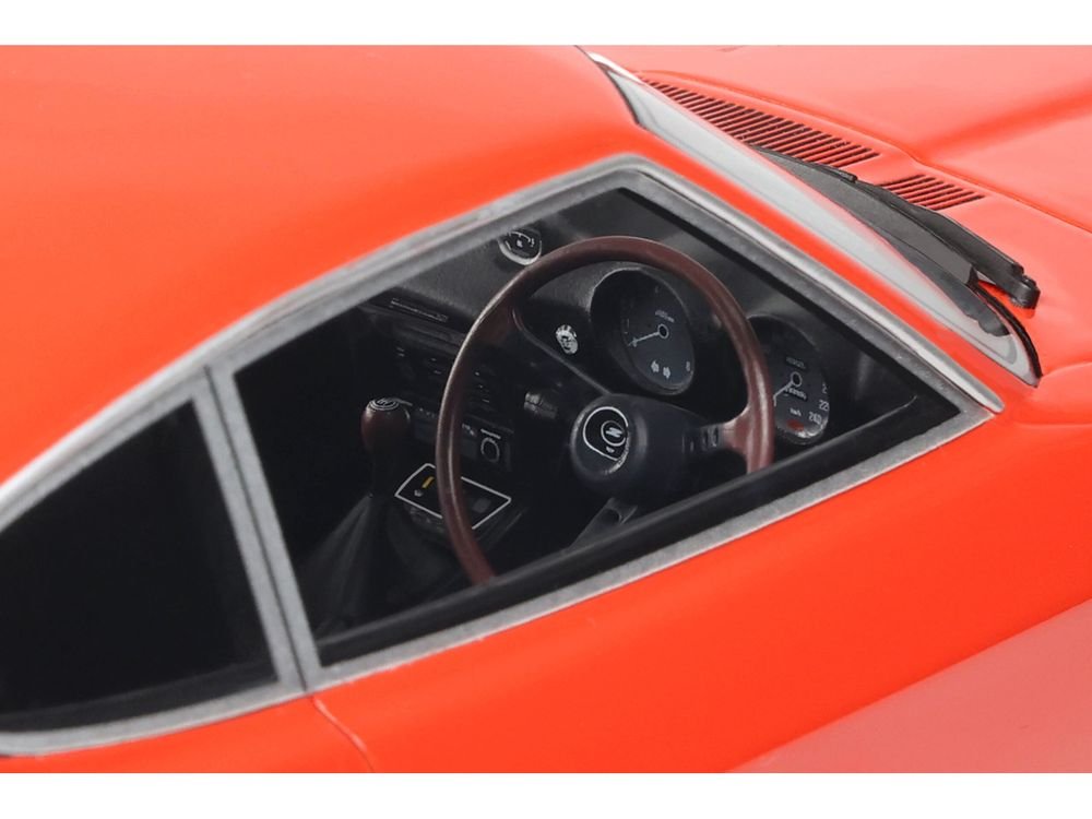 1972 Nissan Fairlady 240ZG RHD (Right Hand Drive) Grand Prix Red Limited Edition to 3000 pieces Worldwide 1/18 Model Car by Otto Mobile view 2