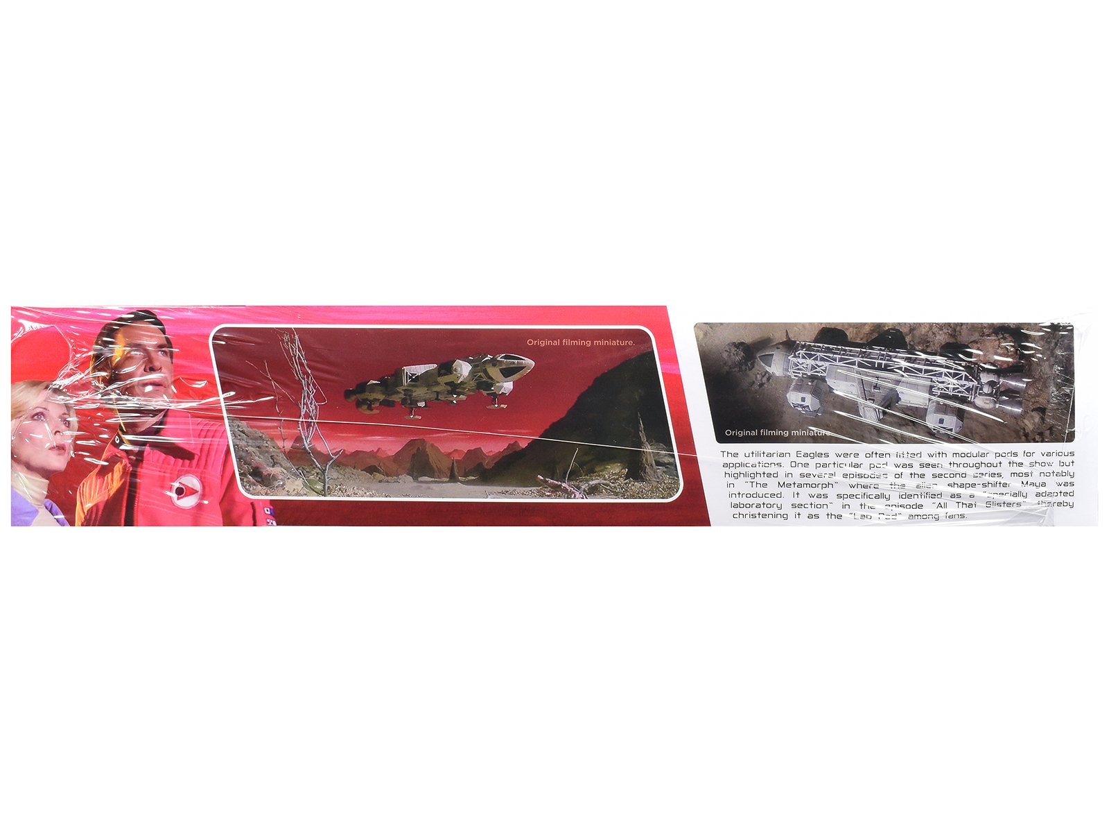 Skill 2 Model Kit Eagle 2 Laboratory Pod "Space: 1999" (1975-1977) TV Series 1/48 Scale Model by MPC view 2