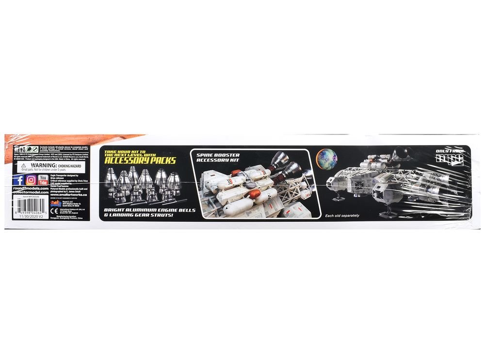 Skill 2 Model Kit Eagle 2 Laboratory Pod "Space: 1999" (1975-1977) TV Series 1/48 Scale Model by MPC view 3