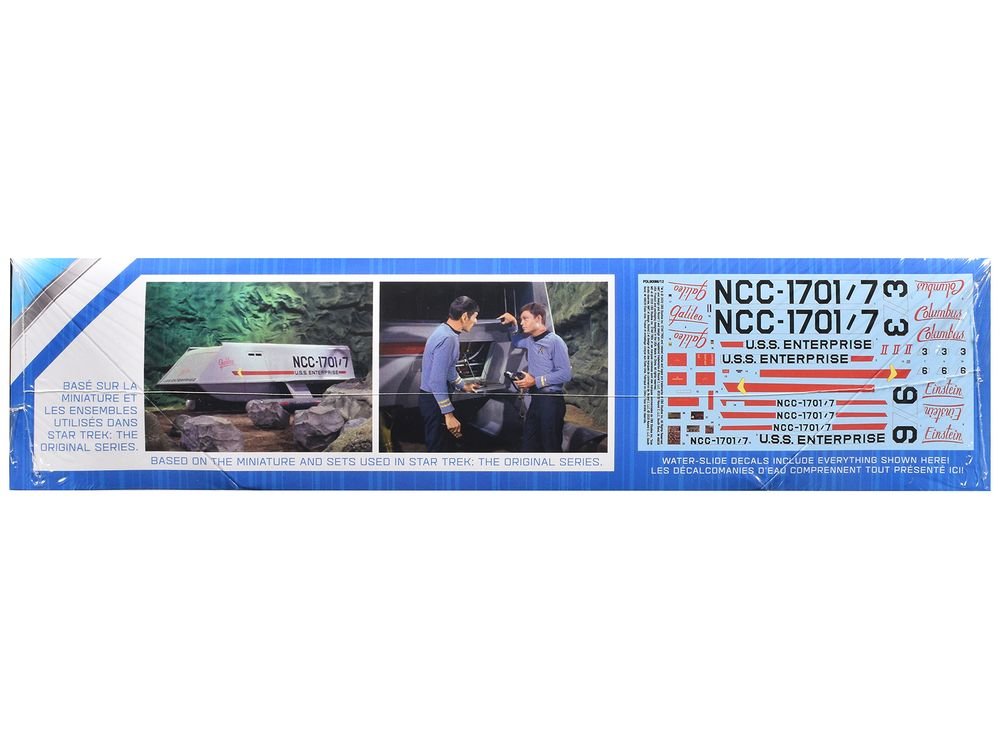 Skill 2 Model Kit Galileo Shuttlecraft "Star Trek: The Original Series" (1966-1968) TV Series 1/32 Scale Model by Polar Lights view 2