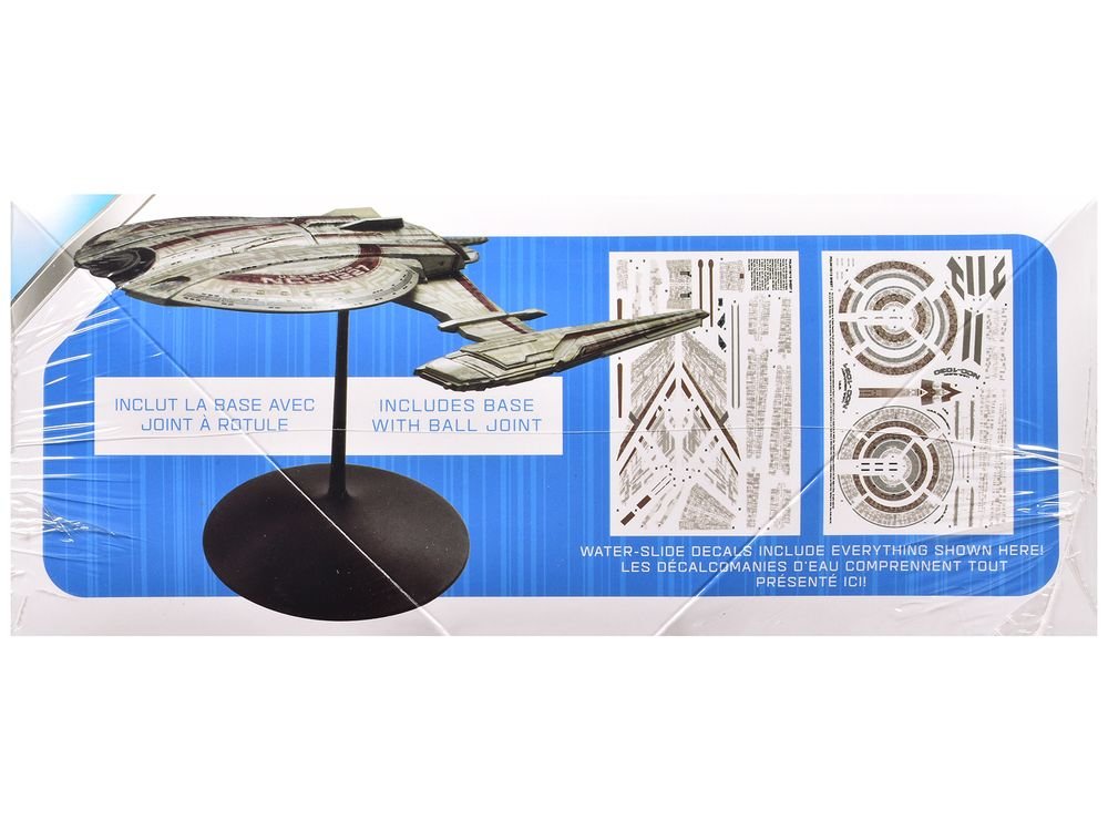 Skill 2 Snap Model Kit U.S.S. Shenzhou NCC-1227 Spacecraft "Star Trek: Discovery" (2017-2024) TV Series 1/2500 Scale Model by Polar Lights view 2