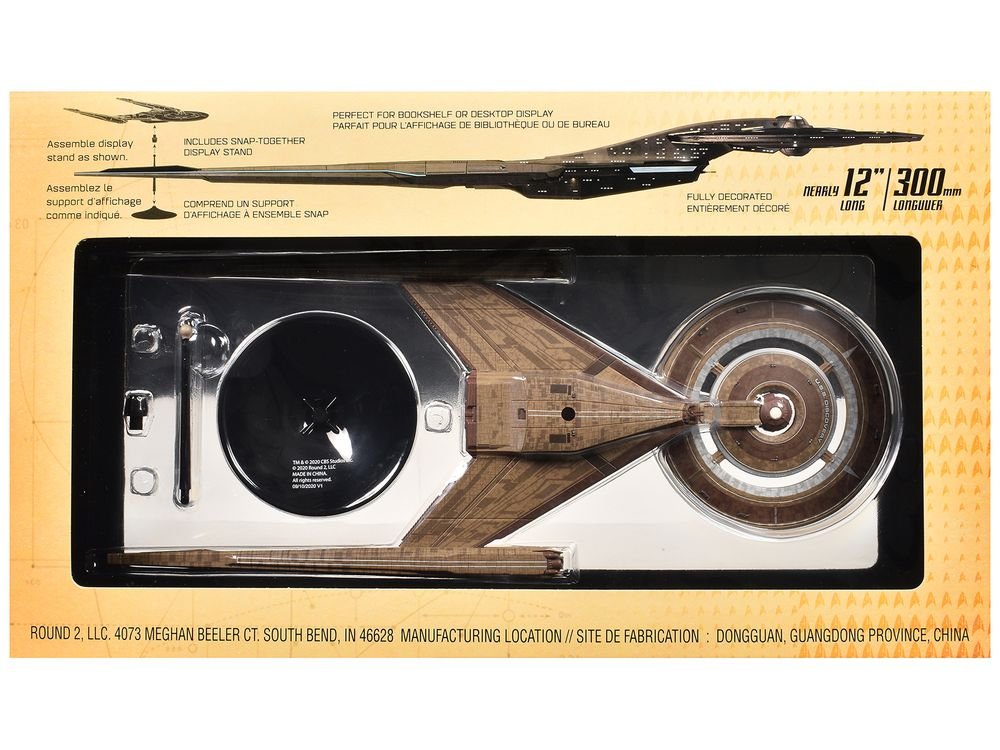 U.S.S. Discovery NCC-1031 Spacecraft "Star Trek: Discovery" (2017-2024) TV Series 1/2500 Scale Model by Polar Lights view 4
