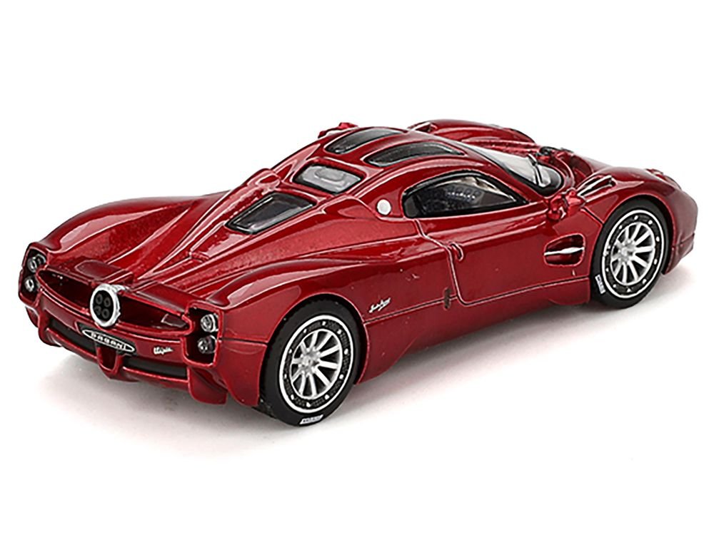 Pagani Utopia Dubai Red 1/64 Diecast Model Car by BBR view 2