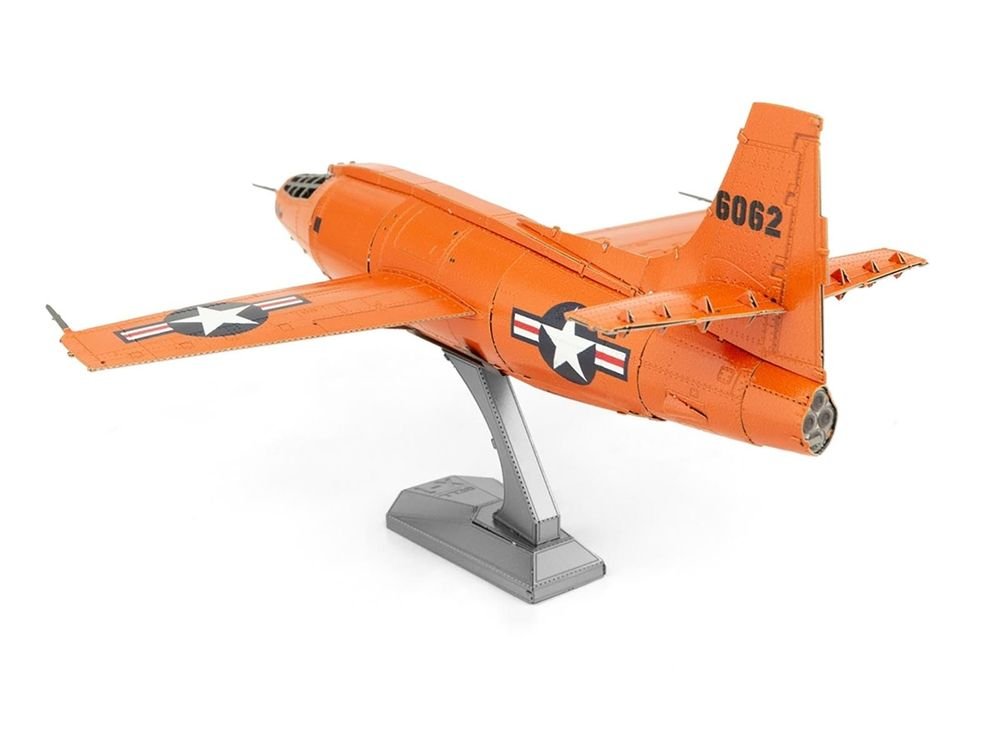 Model Kit Bell X-1 Aircraft "United States Air Force" (Moderate Difficulty) Steel Model by Metal Earth view 3