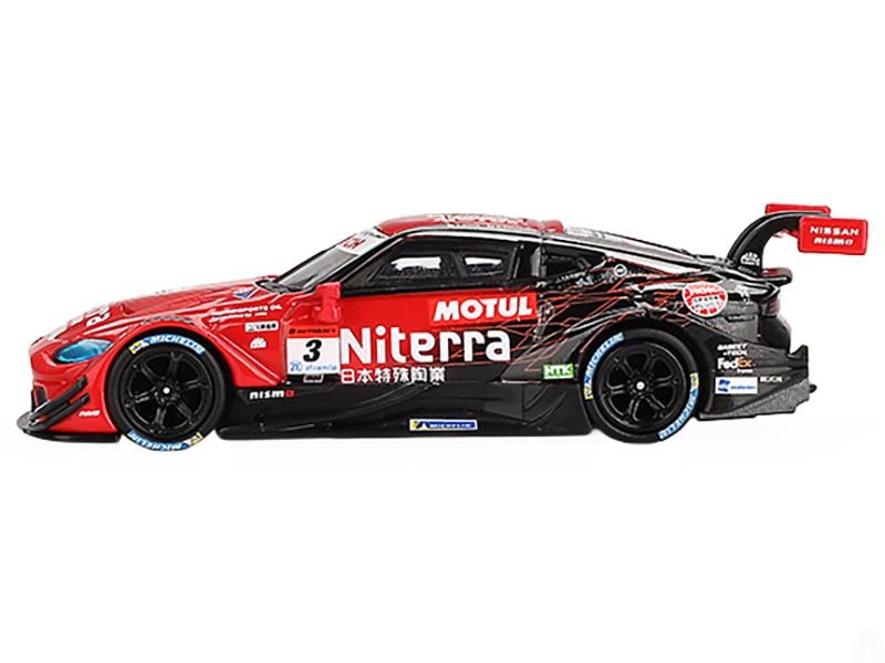 Nissan Z GT500 #3 Katsumasa Chiyo - Mitsunori Takaboshi "Niterra MOTUL Z - NDDP Racing" "Super GT Series" (2023) Limited Edition 1/64 Diecast Model Car by Mini GT view 2
