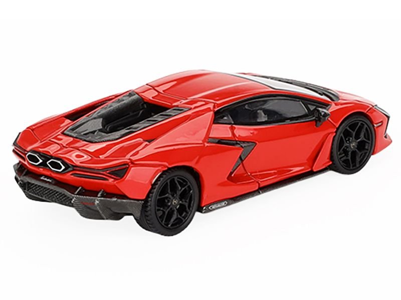 Lamborghini Revuelto Arancio Dac Lucido Orange Limited Edition to 7680 pieces Worldwide 1/64 Diecast Model Car by Mini GT view 3