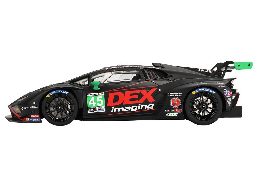 Lamborghini Huracan GT3 EVO2 #45 Graham Doyle - Danny Formal - Ashton Harrison - Kyle Marcelli "Wayne Taylor Racing with Andretti" "24 Hours of Daytona" (2024) 1/18 Model Car by Top Speed view 3