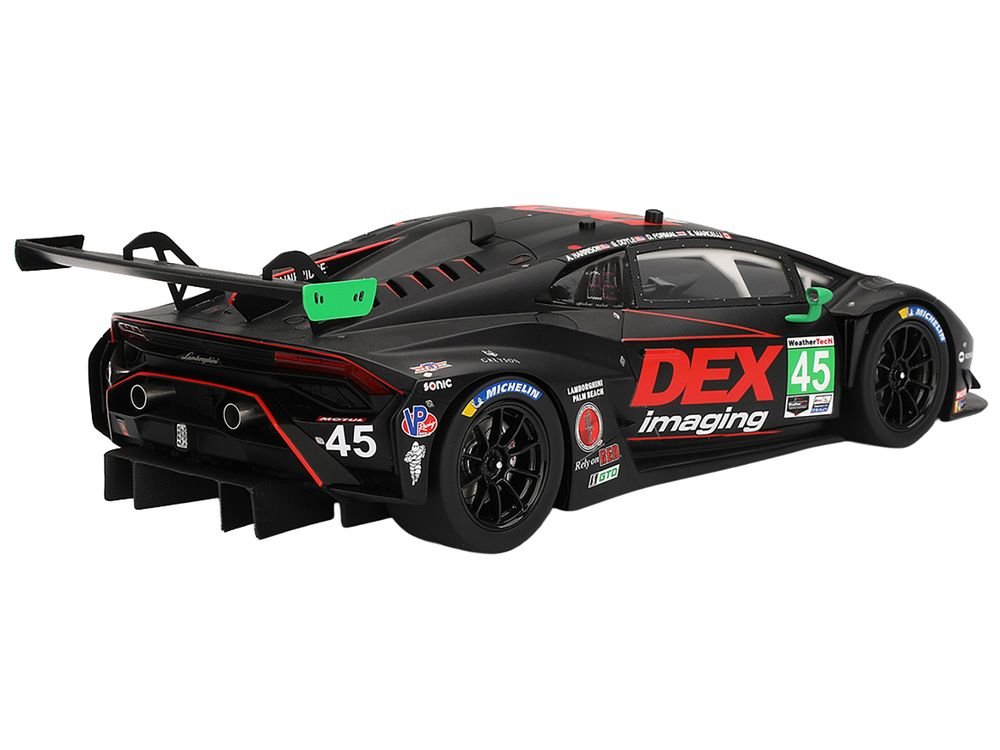 Lamborghini Huracan GT3 EVO2 #45 Graham Doyle - Danny Formal - Ashton Harrison - Kyle Marcelli "Wayne Taylor Racing with Andretti" "24 Hours of Daytona" (2024) 1/18 Model Car by Top Speed view 5