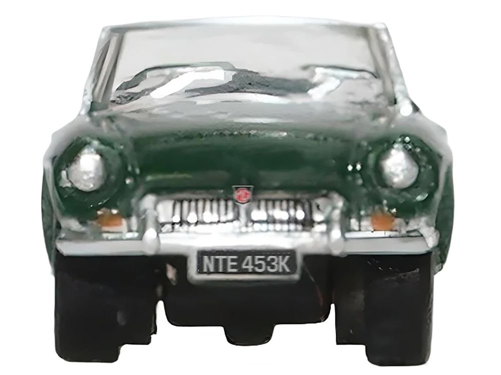 MG MGB Roadster RHD (Right Hand Drive) British Racing Green 1/148 (N) Scale Diecast Model Car by Oxford Diecast view 4