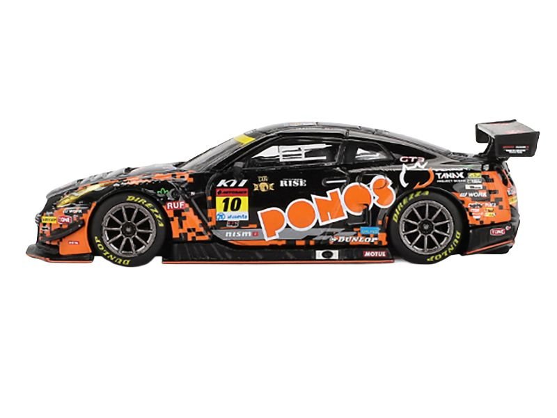 Nissan GT-R NISMO GT3 #10 Hironobu Yasuda - Riki Okusa "PONOS GAINER" "Super GT Series" (2023) Limited Edition 1/64 Diecast Model Car by Mini GT view 2