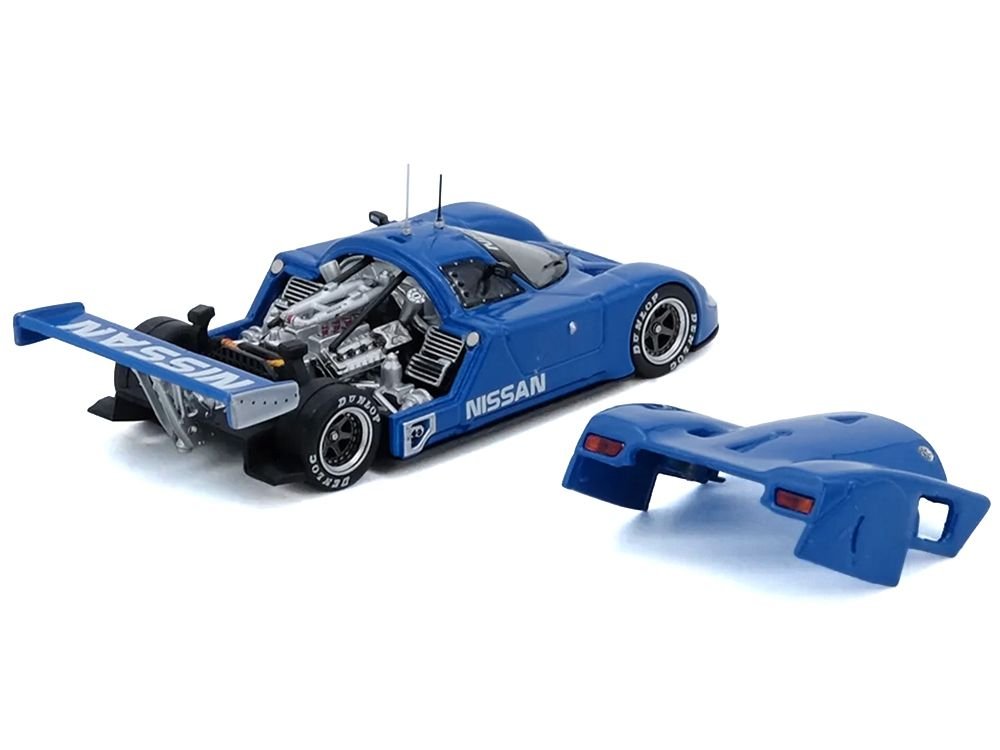 Nissan R89C "Works Prototype" Blue "World Sports Car Championship" (1989) 1/64 Diecast Model Car by Inno Models view 4