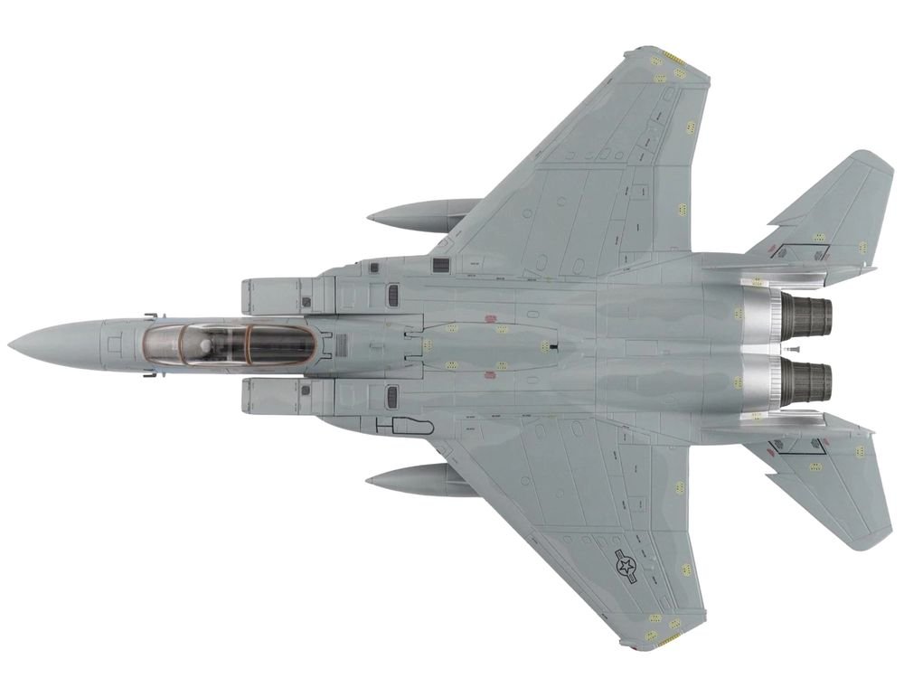 McDonnell Douglas F-15A Eagle Fighter Aircraft "76-0111 318th Fighter Interceptor Squadron" United States Air Force "Air Power Series" 1/72 Diecast Model by Hobby Master view 3
