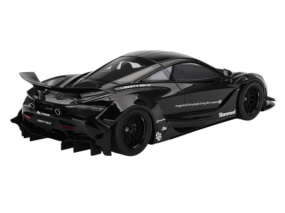McLaren 720S "LB-Works" Black "Tokyo Auto Salon 2024" 1/18 Model Car by Top Speed view 5