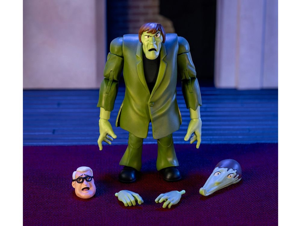 Creeper 6" Moveable Figure with Accessories and Alternate Head and Hands "Scooby-Doo!" Franchise Model by Jada view 5