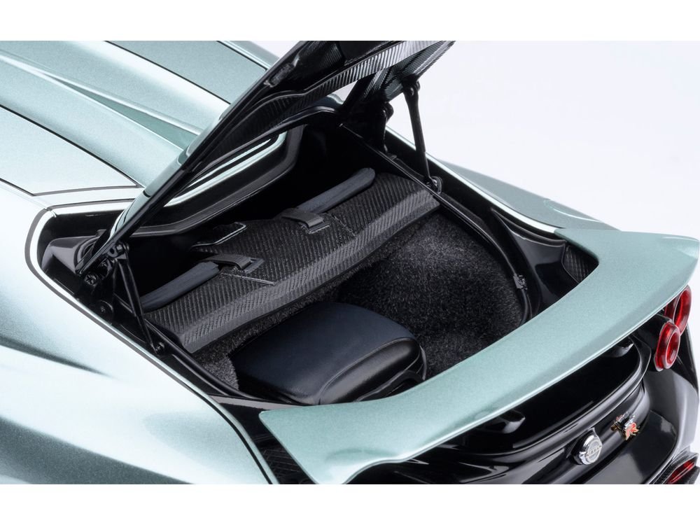 Nissan GT-R50 By ItalDesign Green Metallic and Black 1/18 Model Car by Autoart view 5