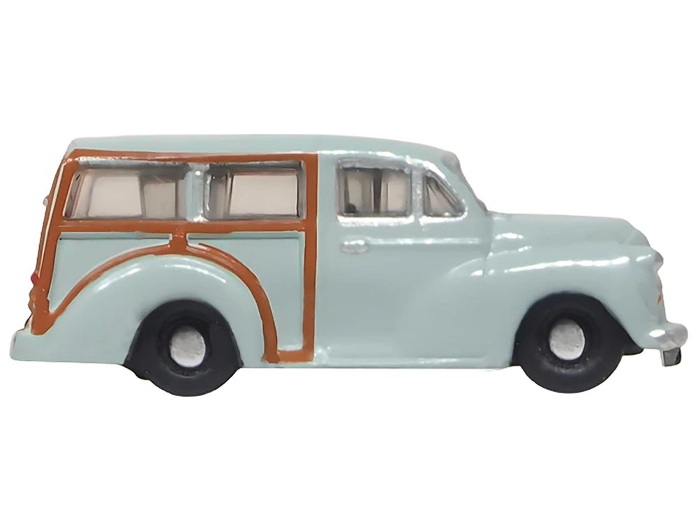Morris Minor Traveller Smoke Gray 1/148 (N) Scale Diecast Model Car by Oxford Diecast view 3