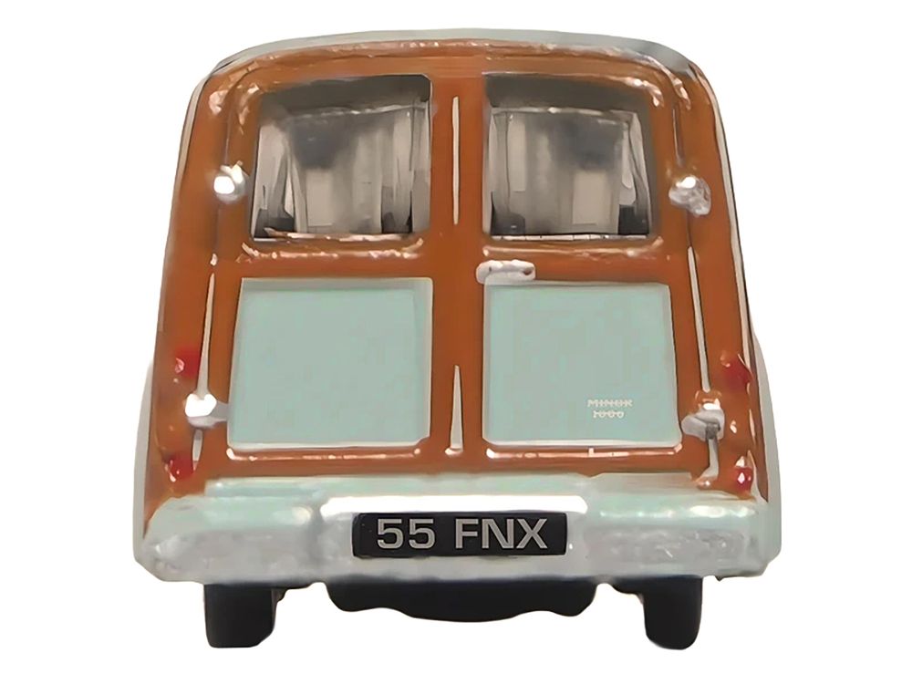Morris Minor Traveller Smoke Gray 1/148 (N) Scale Diecast Model Car by Oxford Diecast view 5