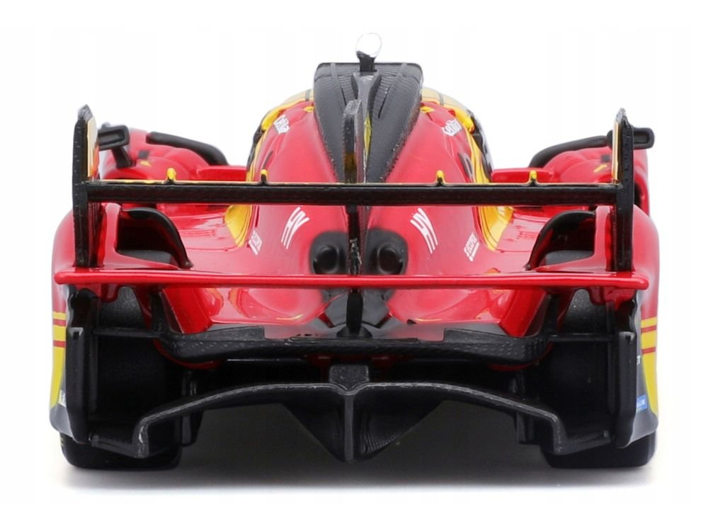 Ferrari 499P #50 Antonio Fuoco - Miguel Molina - Nicklas Nielsen "Ferrari AF Corse" Winner "24 Hours of Le Mans" (2024) "Racing" Series 1/43 Diecast Model Car by Bburago view 3