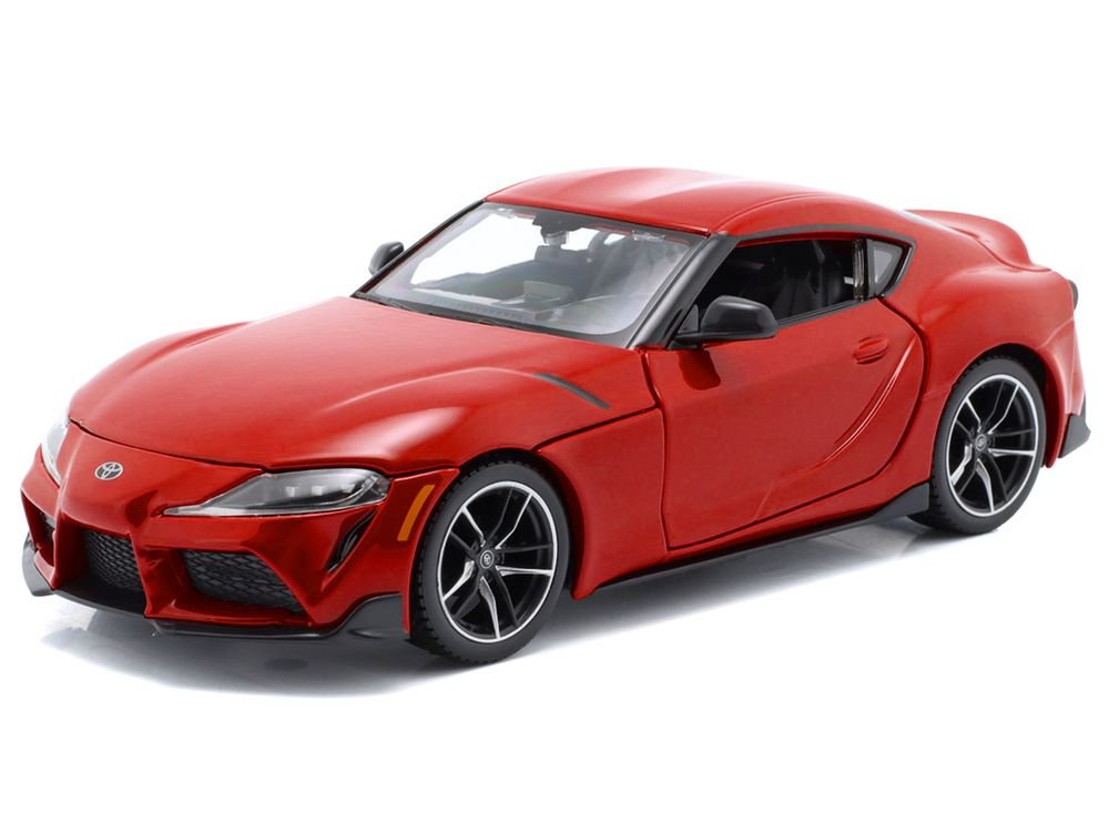Toyota GR Supra Red "Special Edition" Series 1/24 Diecast Model Car by Maisto view 2