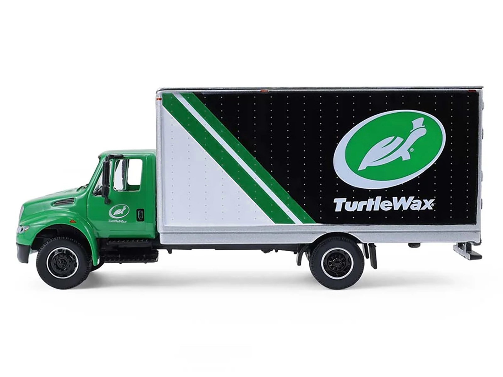 2013 International Durastar Box Van "Turtle Wax" Green "H.D. Trucks" Series 26 1/64 Diecast Model Car by Greenlight view 2