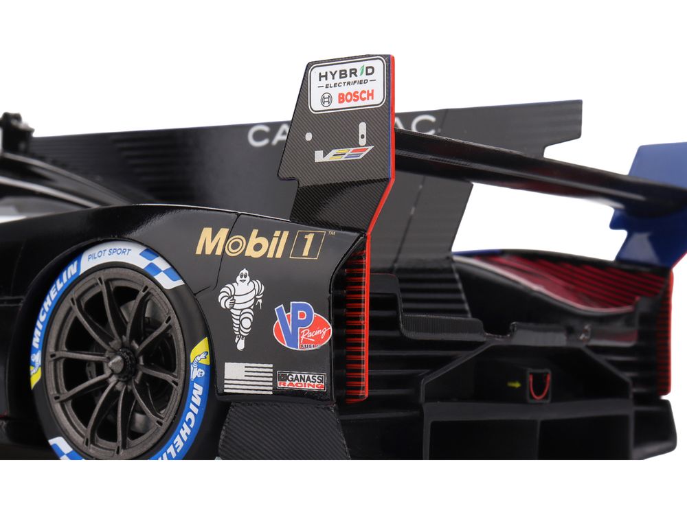 Cadillac V-Series.R #01 Sebastien Bourdais - Scott Dixon - Renger van der Zande "Cadillac Racing" Winner IMSA "Petit Le Mans" (2024) 1/18 Model Car by Top Speed view 4