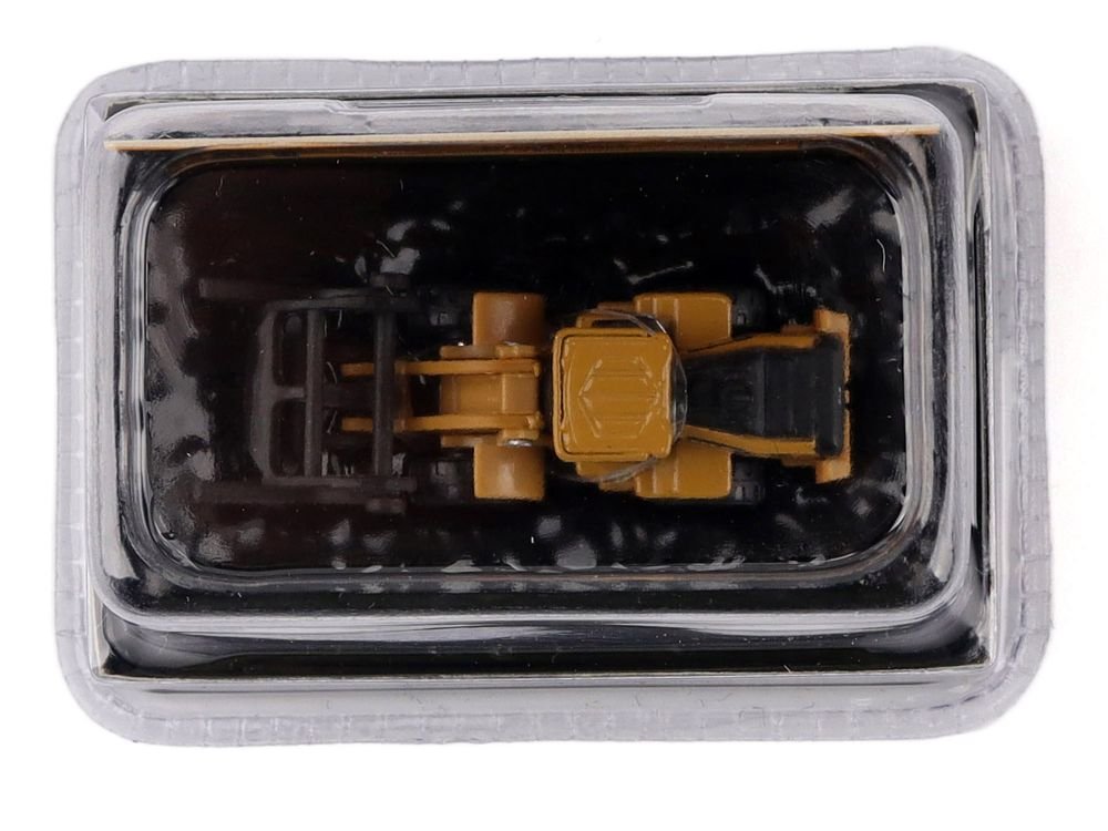 CAT Caterpillar 950M Wheel Loader (Log Fork Version) Yellow "Micro-Constructor" Series Diecast Model by Diecast Masters view 5