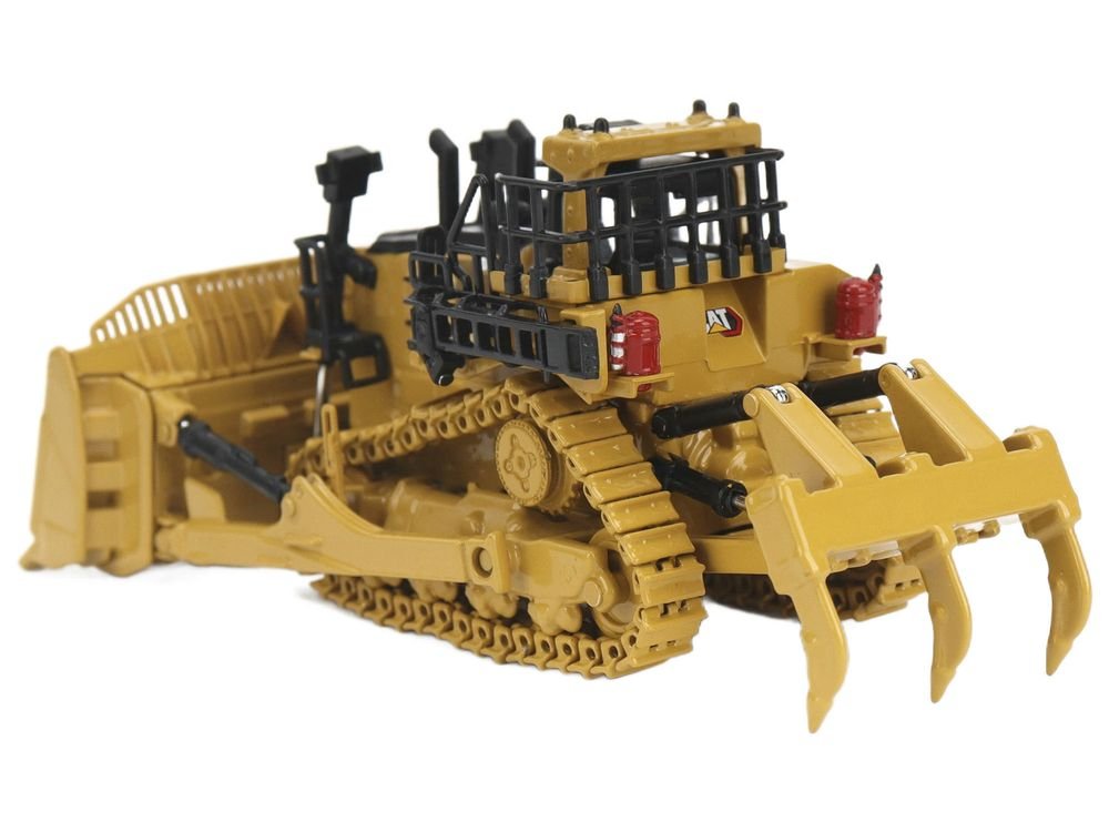CAT Caterpillar D11 Track Type Dozer TKN Design Yellow "High Line" Series 1/87 (HO) Diecast Model by Diecast Masters view 3
