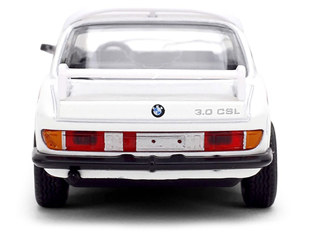 1975 BMW 3.0 CSL White with Red and Blue Stripes "Collection" Series 1/64 Diecast Model Car by Majorette view 5