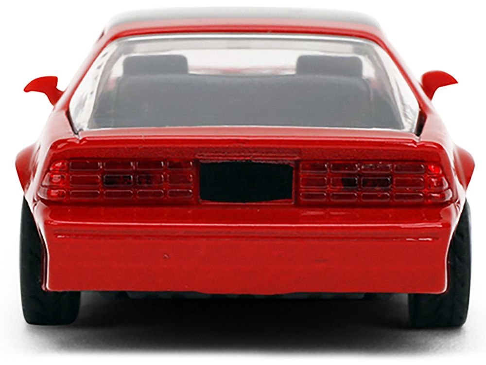 1985 Chevrolet Camaro Red with Black Top and Stripes "Collection" Series 1/64 Diecast Model Car by Majorette view 5