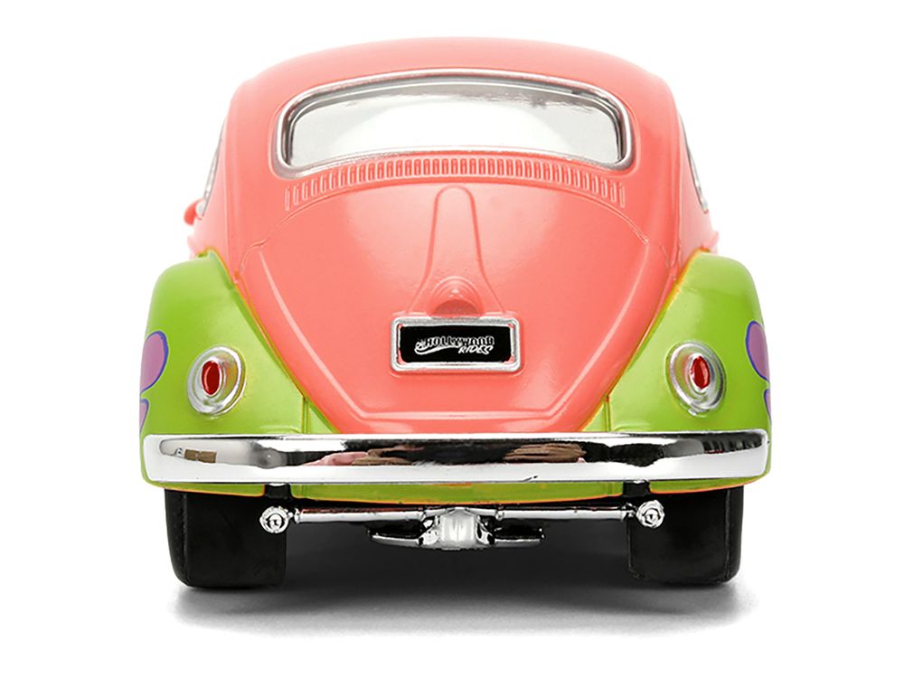 1959 Volkswagen Beetle "Patrick Star" Livery Pink "SpongeBob SquarePants" (1999-Current) TV Series "Hollywood Rides" Series 1/32 Diecast Model Car by Jada view 5
