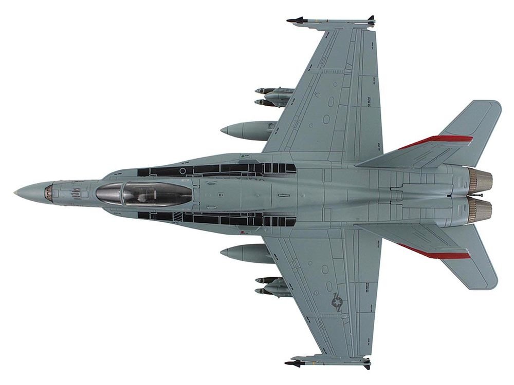 McDonnell Douglas F/A-18C Hornet Aircraft "VMFA-232 Red Devils" (2014) United States Marine Corps "Air Power Series" 1/72 Diecast Model by Hobby Master view 4