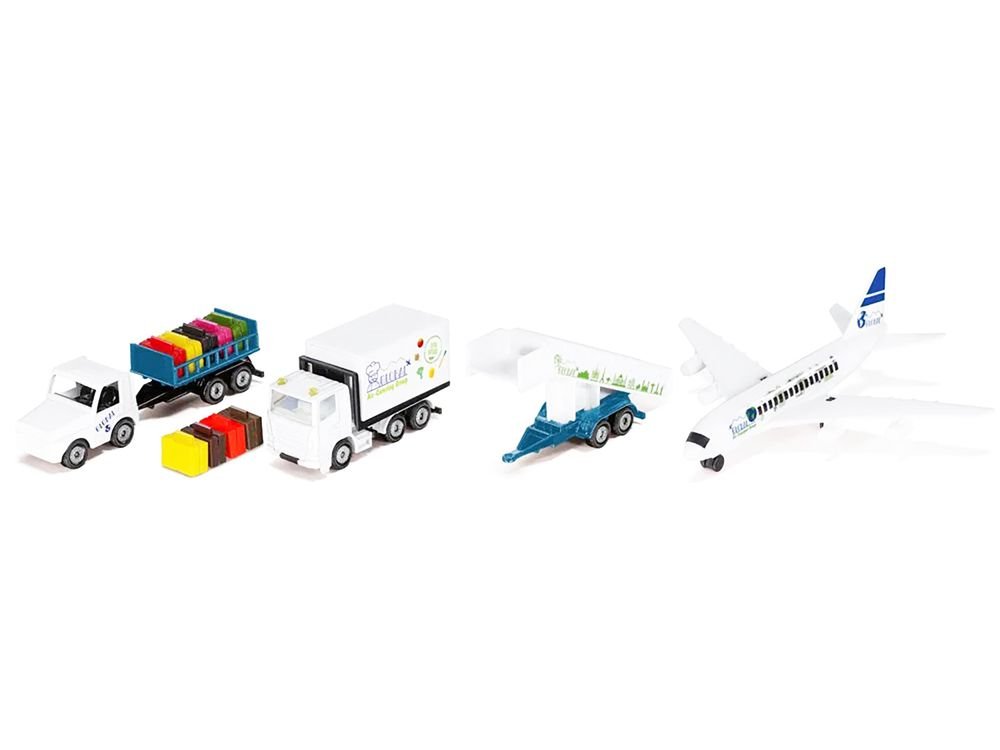 Airport 14 piece Set Diecast Models by Siku view 2