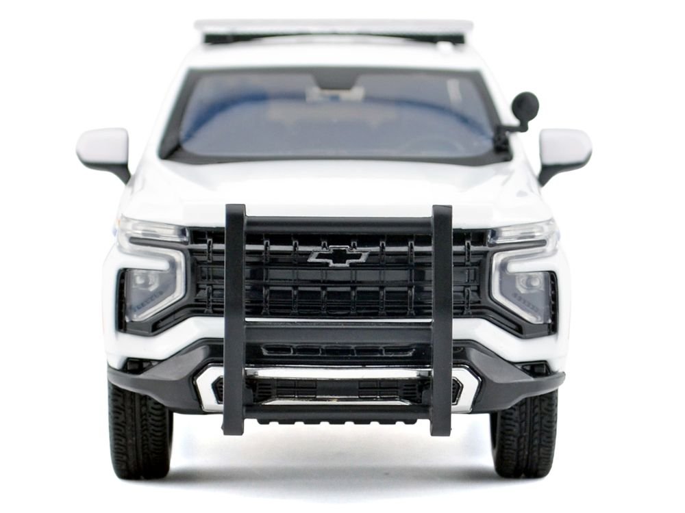 2025 Chevrolet Tahoe PPV with Light Bar "RCMP Royal Canadian Mounted Police" White "Law Enforcement and Public Service" Series 1/24 Diecast Model Car by Motormax view 3