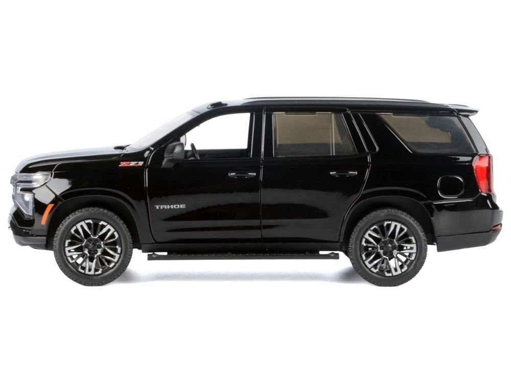 2025 Chevrolet Tahoe Z71 Black "Timeless Legends" Series 1/24 Diecast Model Car by Motormax view 2
