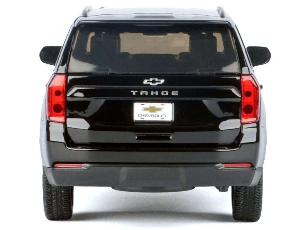 2025 Chevrolet Tahoe Z71 Black "Timeless Legends" Series 1/24 Diecast Model Car by Motormax view 4