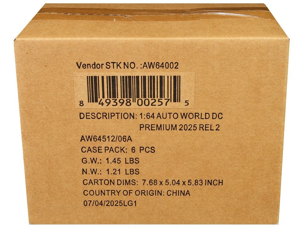 Auto World Premium 2025 Release 2 Set A of 6 pieces 1/64 Diecast Model Cars by Auto World view 3