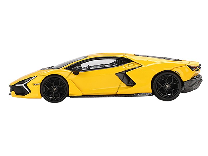 Lamborghini Revuelto Giallo (Yellow) Limited Edition 1/64 Diecast Model Car by Mini GT view 2
