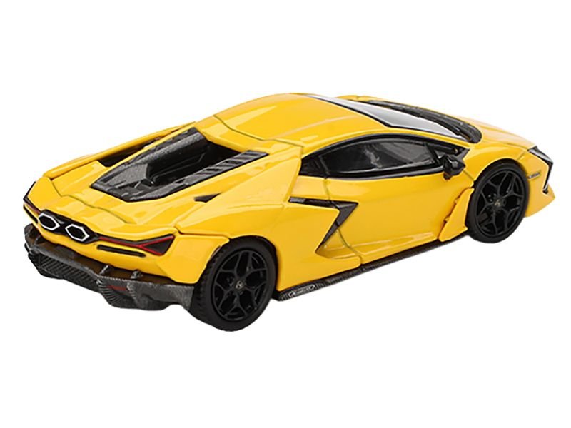 Lamborghini Revuelto Giallo (Yellow) Limited Edition 1/64 Diecast Model Car by Mini GT view 3