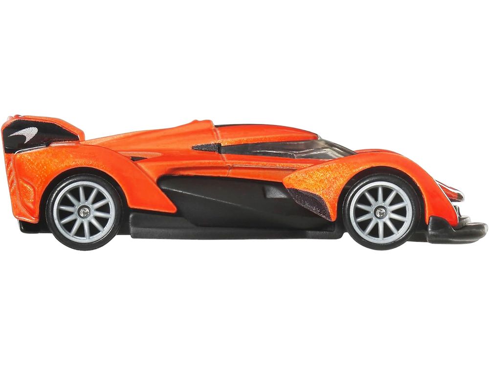 McLaren Solus GT Orange Metallic "Euro Speed" Series Diecast Model Car by Hot Wheels view 2