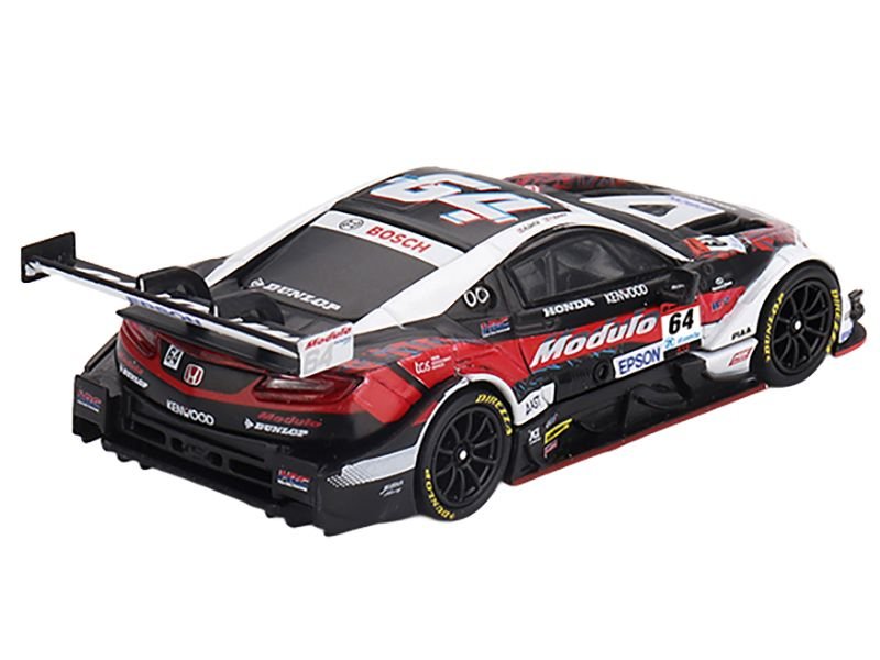 Honda NSX-GT "Type S" GT500 #64 Takuya Izawa - Kakunoshin Ohta "Modulo Nakajima Racing" "Super GT Series" (2023) Limited Edition 1/64 Diecast Model Car by Mini GT view 3